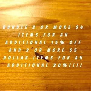 Bundle up!!! See my page for awesome deals!